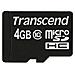 microSDHC 4GB, 4 GB, Micro Secure Digital High-Capacity (MicroSDHC) , 10 MB / s, Nero, RoHS, 2.7 - 3.6V - Foto miniatura 1