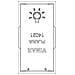 14021l - Tasto 1 Modulo Simbolo Luce Bianco - Foto miniatura 3