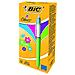 12 Penne A Sfera Bic 4 Colori Fun Fashion Inchiostro Multicolore Punta 1 Mm - Foto miniatura 1