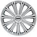 Copricerchi Auto Universali 14 Pollici Nero Tech-one Silver 31511 - Foto miniatura 6