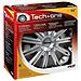 Copricerchi Auto Universali 14 Pollici Nero Tech-one Silver 31511 - Foto miniatura 7