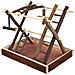 Parco Giochi Uccelli Natural Living 35x27x30 Cm Legno 5663 - Foto miniatura 1