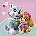 Procos - 20 Tovaglioli Di Carta Rosa E Menta Paw Patrol - Foto miniatura 1