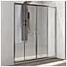 Porta Doccia Scorrevole Slide4 Per Box Nicchia Quattro Ante Cristallo Stampato *** Misure : 196-202 X H190 Cm Stampato - Foto miniatura 1