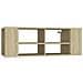 Mobile TV da Parete Rovere Sonoma 102x35x35cm Legno Multistrato - Foto miniatura 1