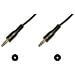 Cavo Stereo Jack 3.5 Mm. Prolunga Scheda Audio Per Cuffie / Casse Maschio / Maschio Mt. 2,5 - Foto miniatura 1
