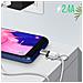 Adattatore Da Usb-c A Micro-usb Carica E Sincronizzazione 2,4a Xo Grigio - Foto miniatura 5
