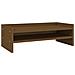 Supporto Per Monitor Miele 50x24x16 Cm Legno Massello Di Pino - Foto miniatura 2