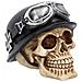 Nemesis Now - Iron Cross Helmet And Goggles Biker Skull 15.5cm - Foto miniatura 1