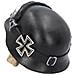 Nemesis Now - Iron Cross Helmet And Goggles Biker Skull 15.5cm - Foto miniatura 4