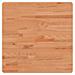 Piano Per Tavolo 60x60x4 Cm Quadrato Legno Massello Di Faggio - Foto miniatura 2