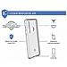Cover Rinforzata Per Samsung Galaxy A9 Air, Trasparente - Foto miniatura 2