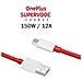 Cavo Dati E Ricarica Usb-c Originale Supervooc 12a 150w Ricarica Rapida 100cm Red Blister - Foto miniatura 1
