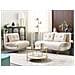 Set Da Salotto 3 Posti Vestfold Velluto Beige - Foto miniatura 1