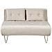 Set Da Salotto 3 Posti Vestfold Velluto Beige - Foto miniatura 4