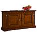 Madia Credenza 2 Ante In Legno Tinta Noce L 213xp55xh109 - Foto miniatura 1
