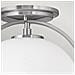 Plafoniera Industrial Nordica Somerset Acciaio Nichel Spazzolato 1 Luce E27 - Foto miniatura 4