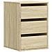 Cassettiera Angolare Rovere Sonoma 40x41x58cm Legno Multistrato - Foto miniatura 2