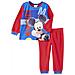 Pigiama Polare Mickey mic2144-2139 rouge-6a Ragazzo - Foto miniatura 1
