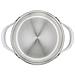 Padella In Acciaio Inox Da 26 Cm + Coperchio - 011108032426 - Foto miniatura 2