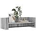 Mensola A Muro Grigio Sonoma 100x35x30,5 Cm Legno Multistrato - Foto miniatura 3