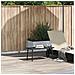 Tavolino Da Giardino Rettangolare Nero 80x40x37 Cm Polyrattan - Foto miniatura 2