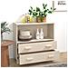 Lusso Casadino -  Credenza Hamar Ambra 85x35x80 Cm In Legno Massello Di Pino - Foto miniatura 2
