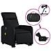 Poltrona Alzapersona Massaggiante Elettrica Nera in Similpelle - Foto miniatura 5