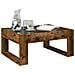 Tavolino da Salotto con LED Infinity Rovere Fumo 70x53x30 cm - Foto miniatura 5