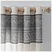 Tende Con Occhielli 2 Pezzi 245x140cm Semitrasparenti Effetto Lino Bianco - Foto miniatura 3