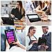 Custodia Per Ipad Mini 6 8.3"" Con Supporto E Alloggiamento Per Stilo Nera - Foto miniatura 4
