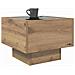 Tavolino da salotto rovere artigianale 40 x 40 x 30 cm - Foto miniatura 3