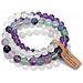 Set Di Braccialetti Elastici Con Perle Di Pietra Vulcanica, Occhio Di Gatto Multicolore E Agata (3 Pezzi) - Foto miniatura 1