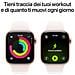 Watch Series 11 GPS + Cellular 42mm Cassa Alluminio Oro Rosa con Band Rosa Fard - M /L - Foto miniatura 9
