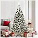 Albero di Natale artificiale con 300 LED Verde e Bianco 180 cm - Foto miniatura 2