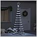 Albero di Natale LED Bianco freddo 100 x 100 x 250 cm Metallo - Foto miniatura 2
