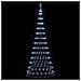 Albero di Natale LED Bianco freddo 100 x 100 x 250 cm Metallo - Foto miniatura 5