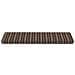 Tappetini per scale autoadesivi 15 pcs Marrone 65 x 21 x 4 cm - Foto miniatura 5