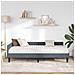Struttura Letto Angolare con Materasso 2 pcs Grigio Velluto - Foto miniatura 3