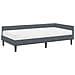 Struttura Letto Angolare con Materasso 2 pcs Grigio Velluto - Foto miniatura 4