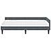 Struttura Letto Angolare con Materasso 2 pcs Grigio Velluto - Foto miniatura 5