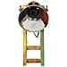 Lampada da Scrivania 25 W Multicolore 30x17x40 cm E27 - Foto miniatura 3