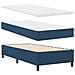 Letto a molle con materasso Blu 80 x 200 cm Tessuto - Foto miniatura 5