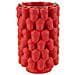 Vaso Decorativo Fragole-rosso-poliresina-20x20x32 Cm - Foto miniatura 1