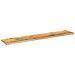 Piano per Tavolo 160x20x3,8 cm Rettangolare Legno Mango Grezzo - Foto miniatura 2