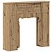 Cornice per camino Rovere Artigianale 93 x 20 x 89 cm - Foto miniatura 1