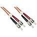 Cavo Fibra Ottica St A St Multimode Duplex Om2 50/125 Mt. 3 - Foto miniatura 2