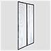 Zanzariera A Strisce Magnetica Ecco Strip Cm 120x240 Col. Nera - Foto miniatura 2