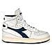 Sneakers Diadora Heritage Uomo Bianco Mi basket used c1494 bianco-blu Taglia 9 - Foto miniatura 1