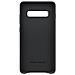 Cover Protettiva in Pelle Galaxy S10+ Nero - Foto miniatura 4